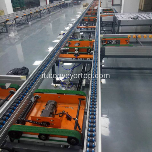 Linea di assemblaggio frigorifero Speed ​​Chian Conveyor System